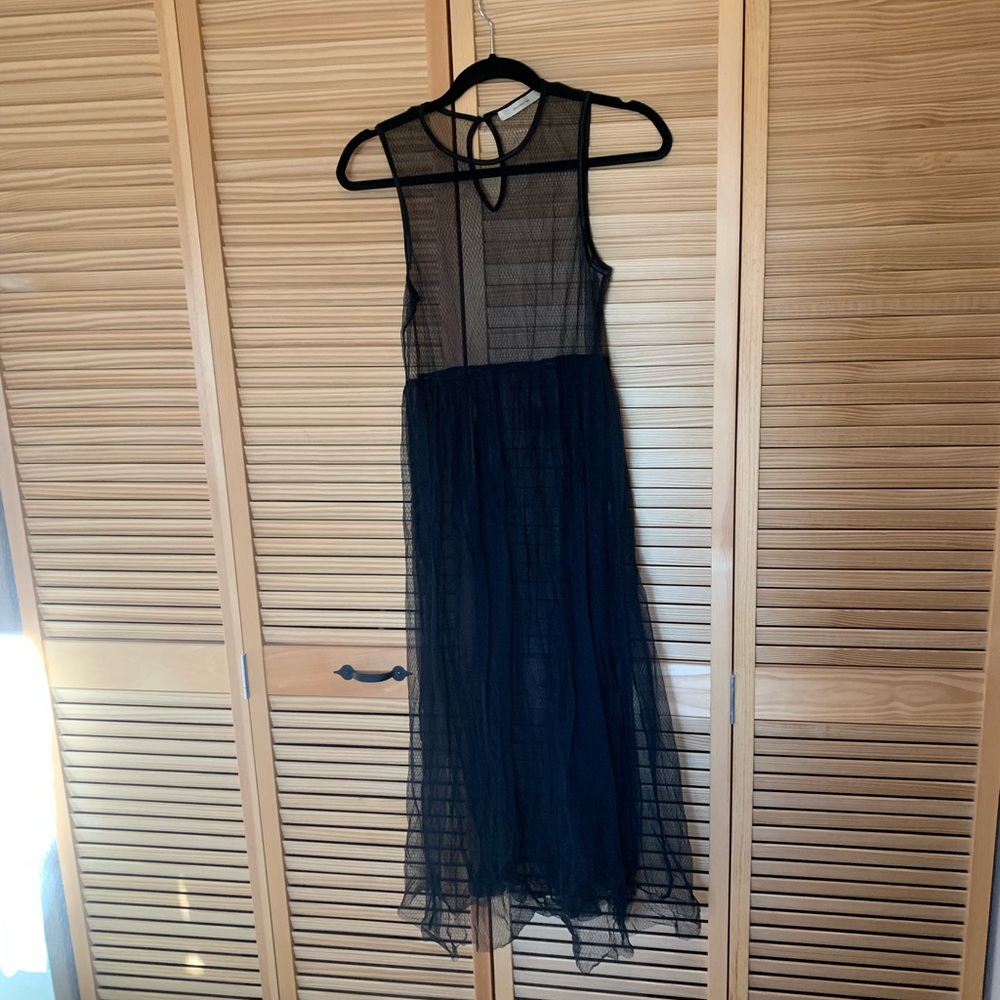 Barely used standard luxe sheer dress